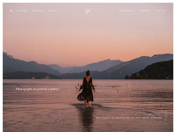 Page d'accueil de Thibault Copleux - Photographe à Annecy