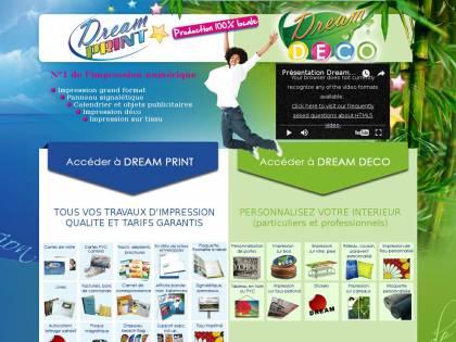 Dreamprint Imprimeur En Ligne Martinique Guadeloupe Guyane