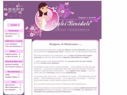 Ongles Bénédicte Manucure à Domicile à Romans 26