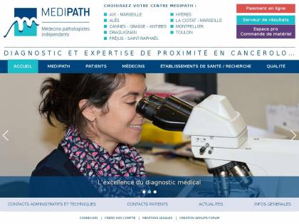 Medipath : Paiement en ligne et informations sur l'anatomie pathologique