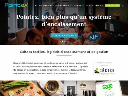 Pointex : Logiciel de caisse et caisse enregistreuse