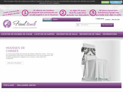 Location De Housses De Chaises Et Deco Pour Mariages Et Fetes