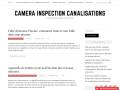 Camera inspection canalisation