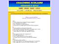 Coaching scolaire à domicile ou par internet