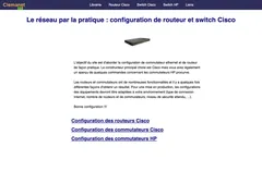 Clemanet: switch Cisco et HP