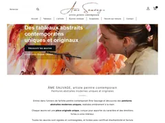 Artiste peintre contemporain Âme Sauvage