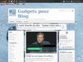 Gadgets pour Blogs